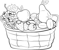 Cos cu fructe