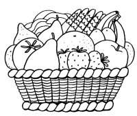 Cos cu fructe