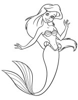 Mica sirena Ariel