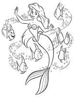 Mica sirena Ariel