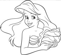 Mica sirena Ariel