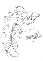 Mica sirena Ariel