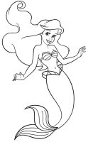 Mica sirena Ariel