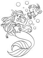 Mica sirena Ariel