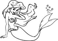 Mica sirena Ariel