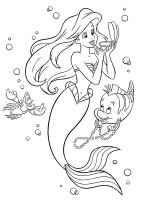 Mica sirena Ariel