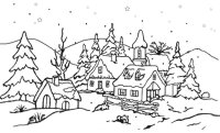 Peisaj de iarna