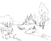 Peisaj de iarna