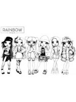Rainbow high